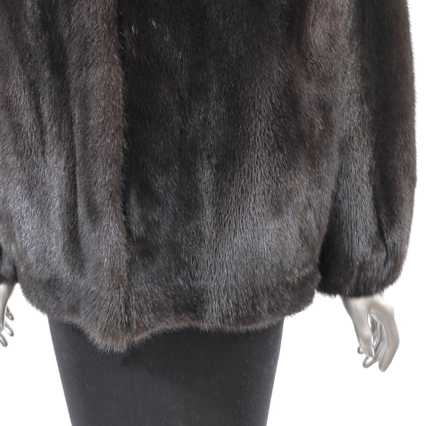 Blackglama Black Mink Jacket- Size M