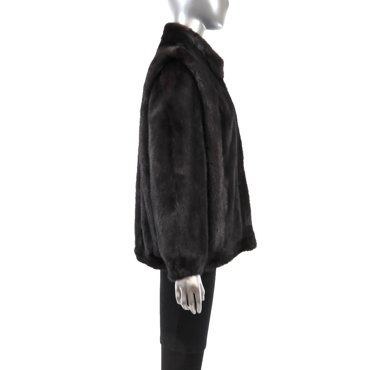 Blackglama Black Mink Jacket- Size M