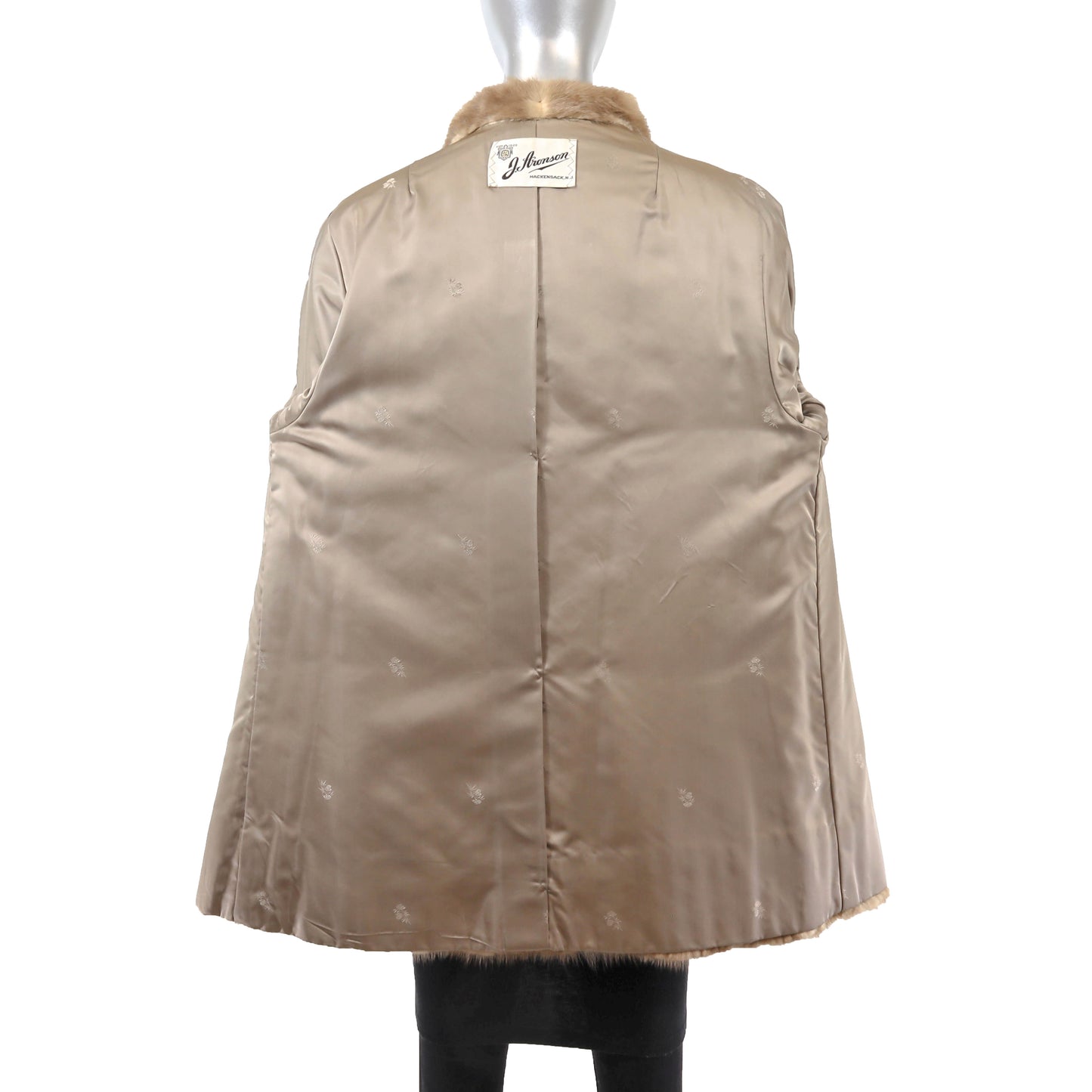 Light Brown Mink Jacket- Size L