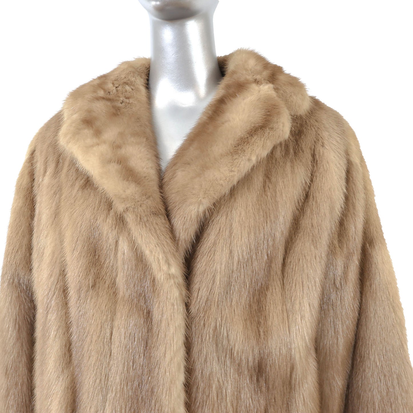 Light Brown Mink Jacket- Size L