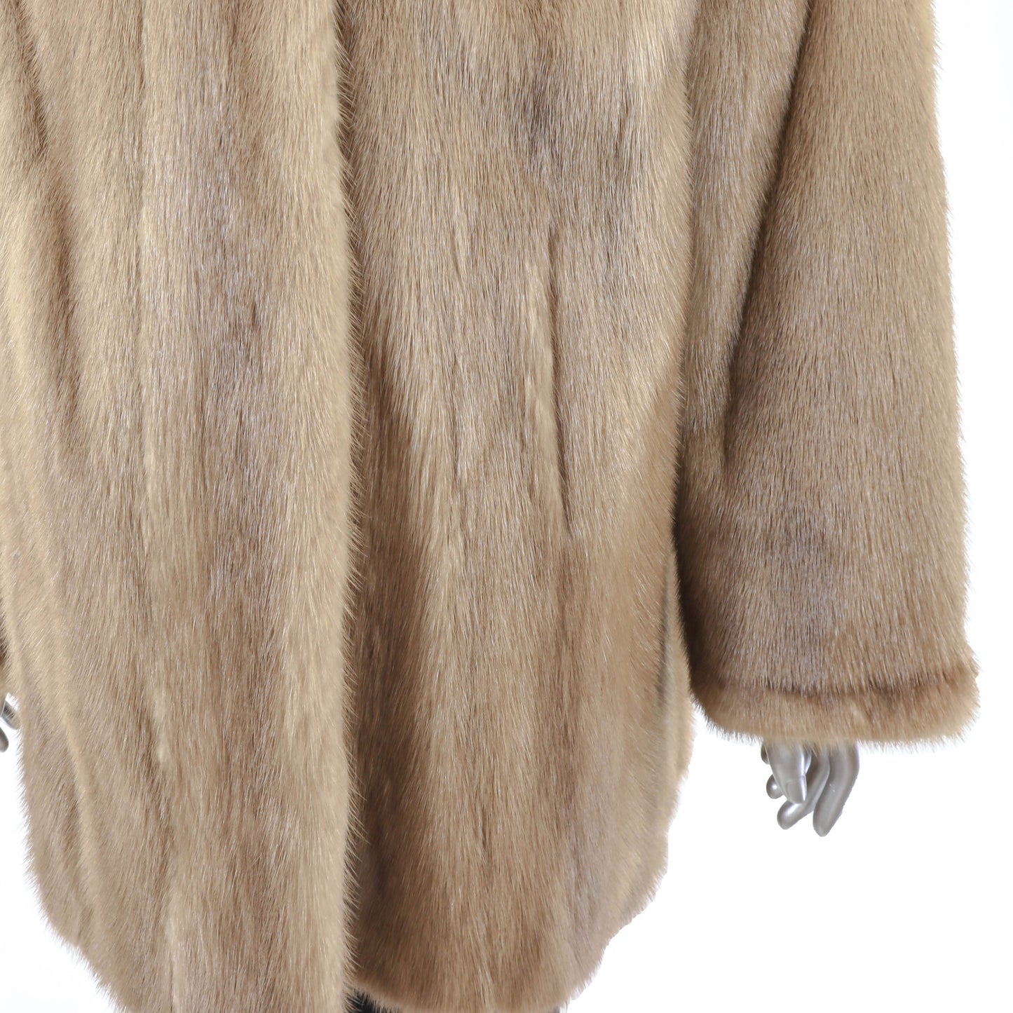 Light Brown Mink Jacket- Size L