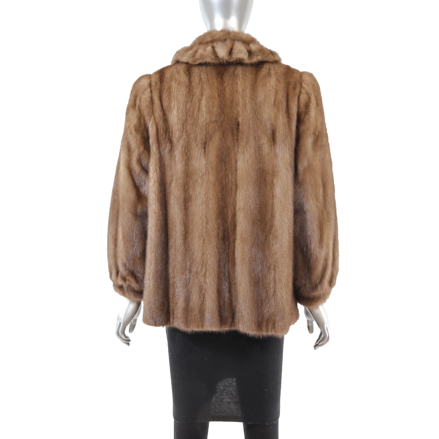 Light Brown Mink Jacket- Size M