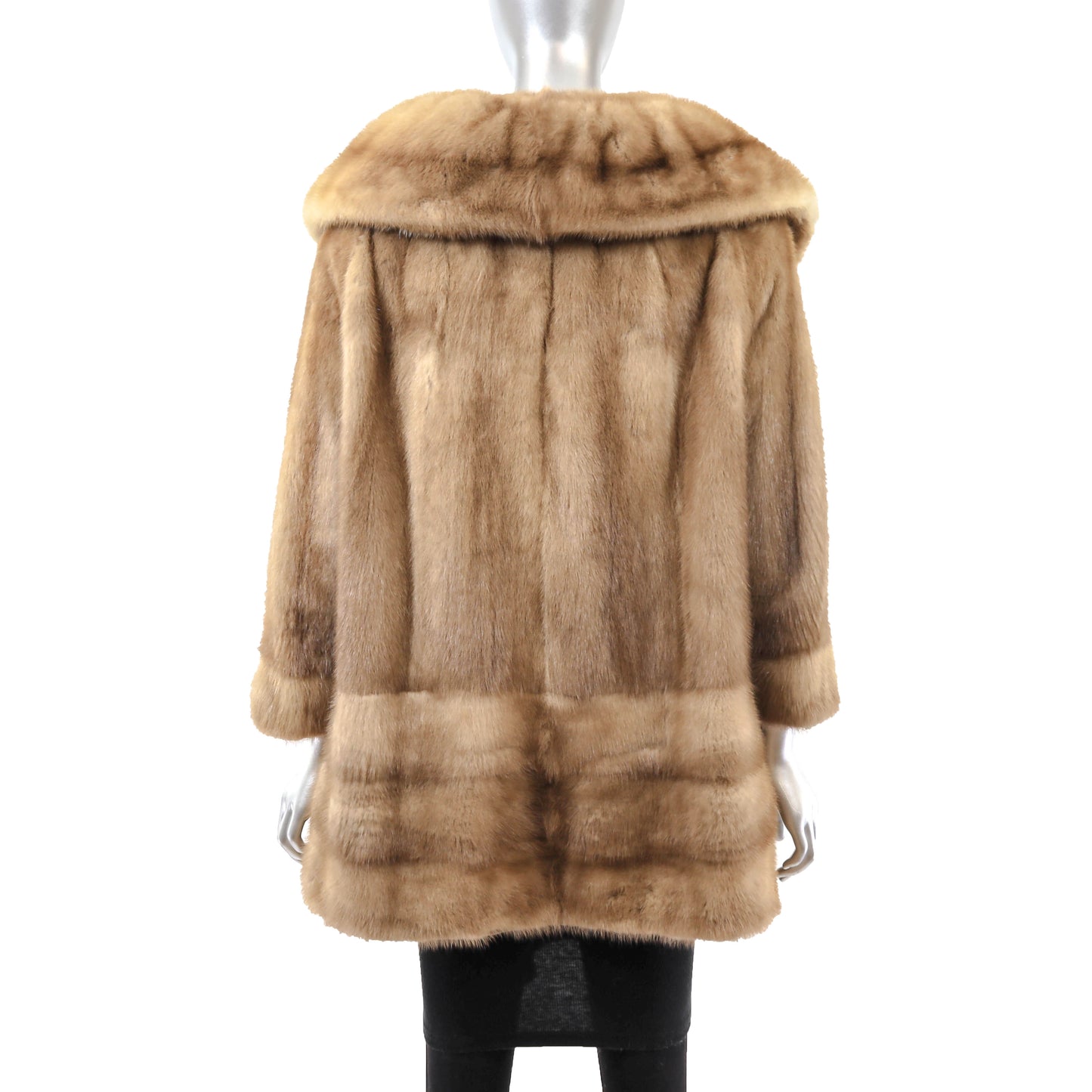 Light Brown Mink Jacket- Size L