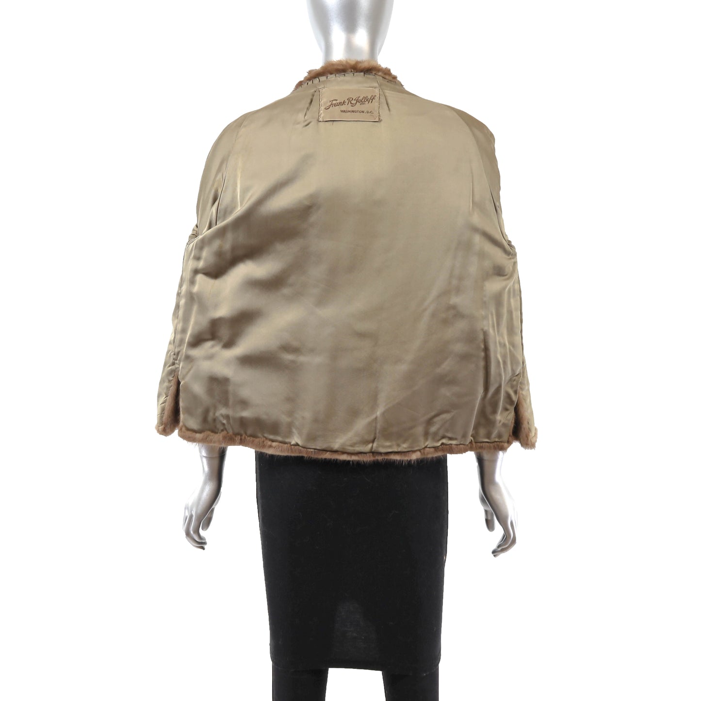 Light Brown Mink Jacket- Size M