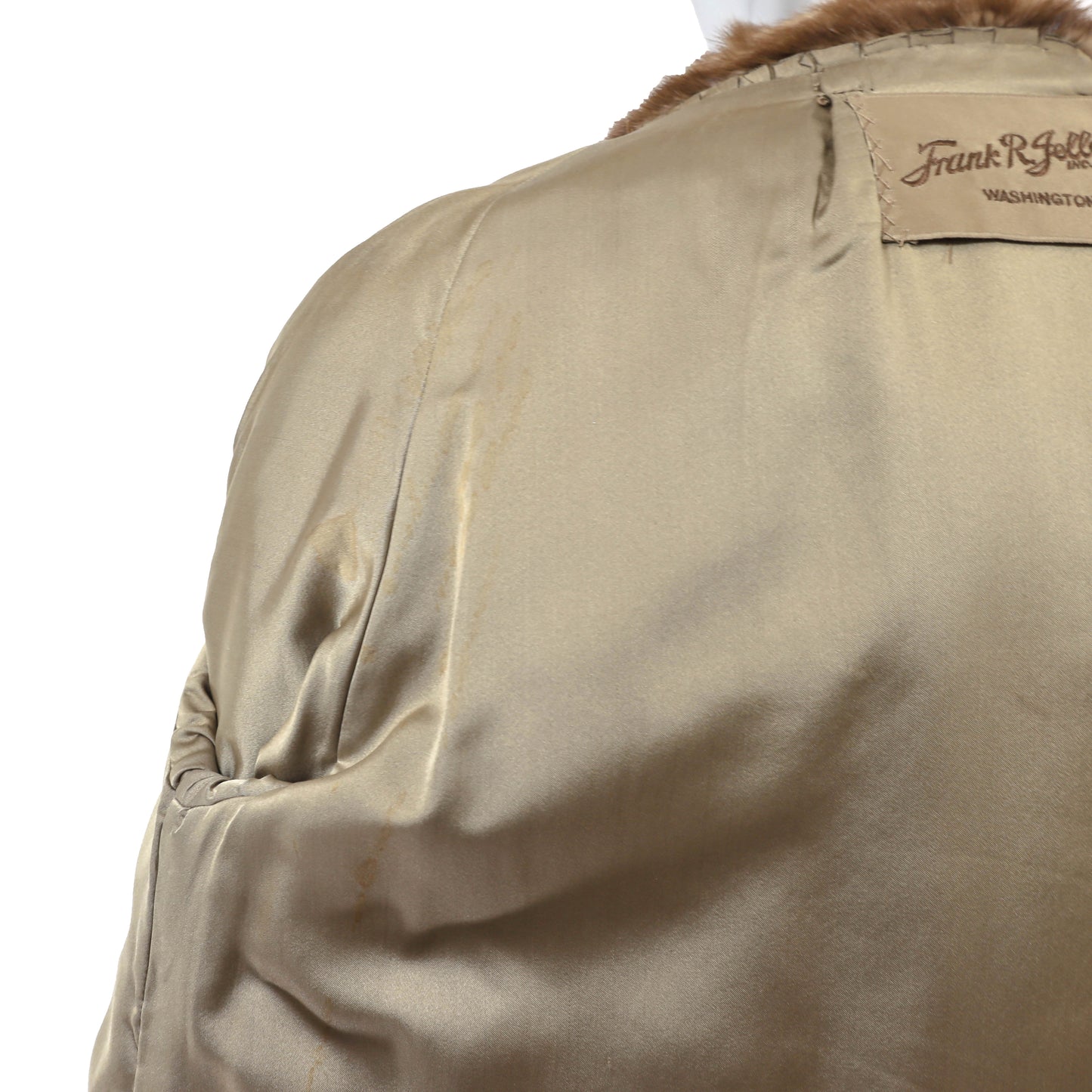 Light Brown Mink Jacket- Size M