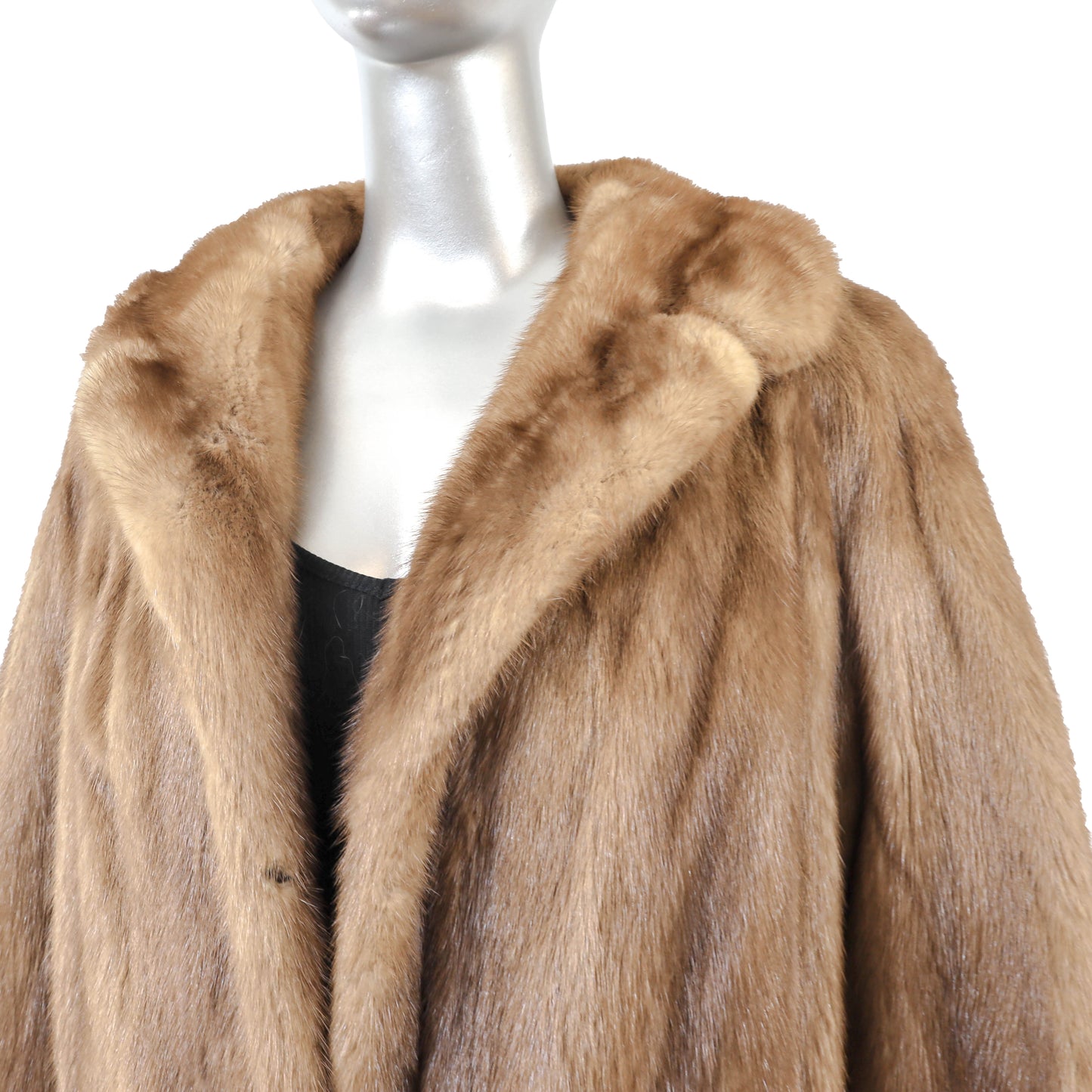 Light Brown Mink Jacket- Size M