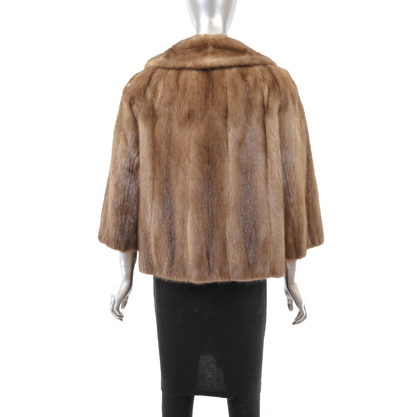 Light Brown Mink Jacket- Size M