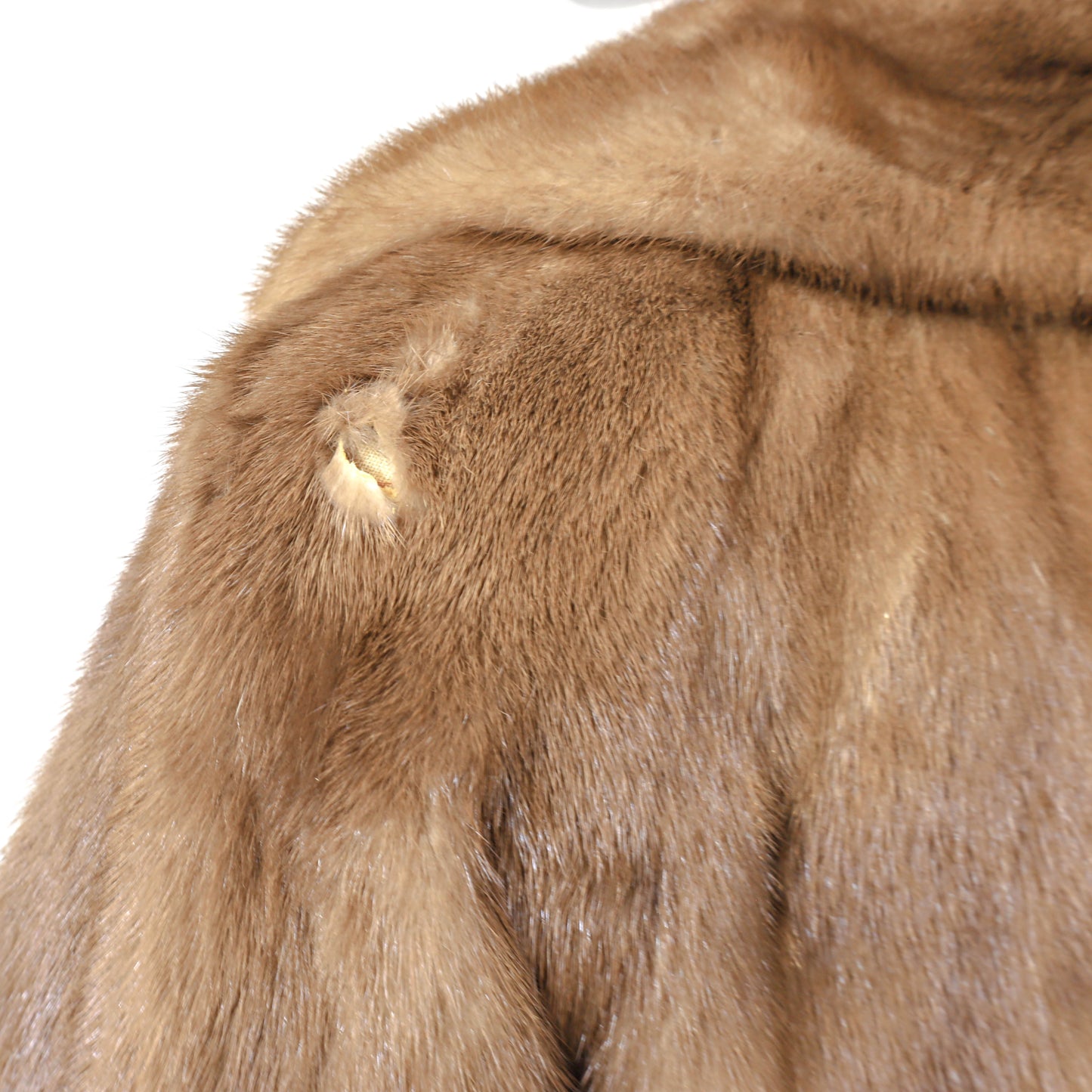 Light Brown Mink Jacket- Size M