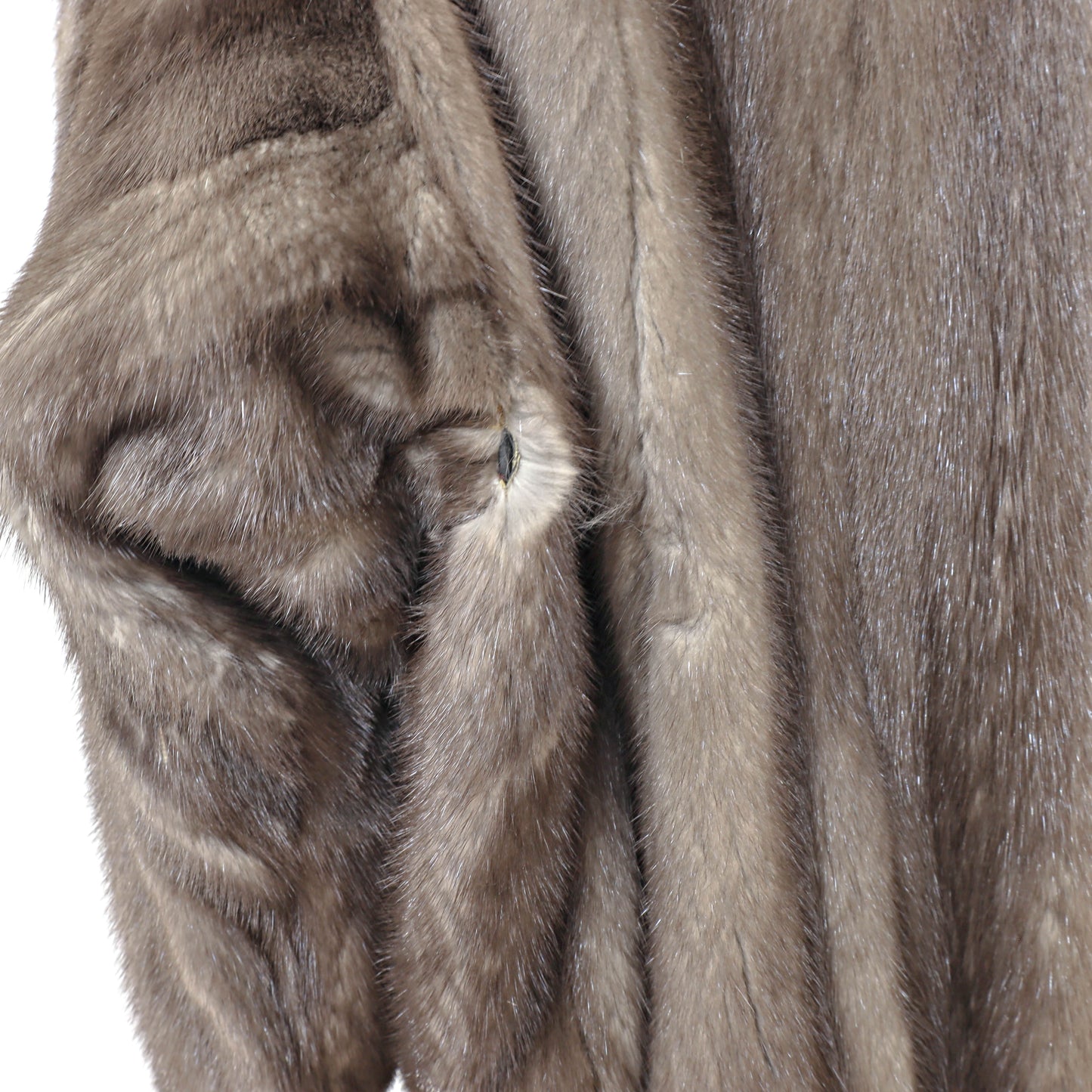 Grey Mink Jacket- Size XXL