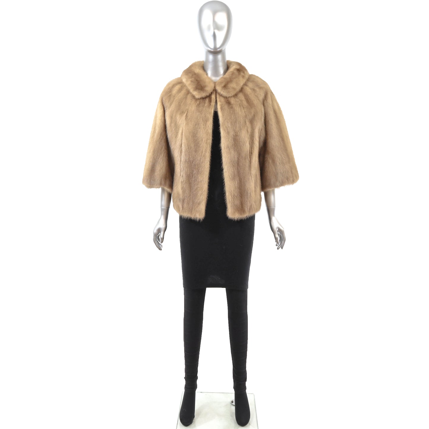 Light Brown Mink Jacket- Size M