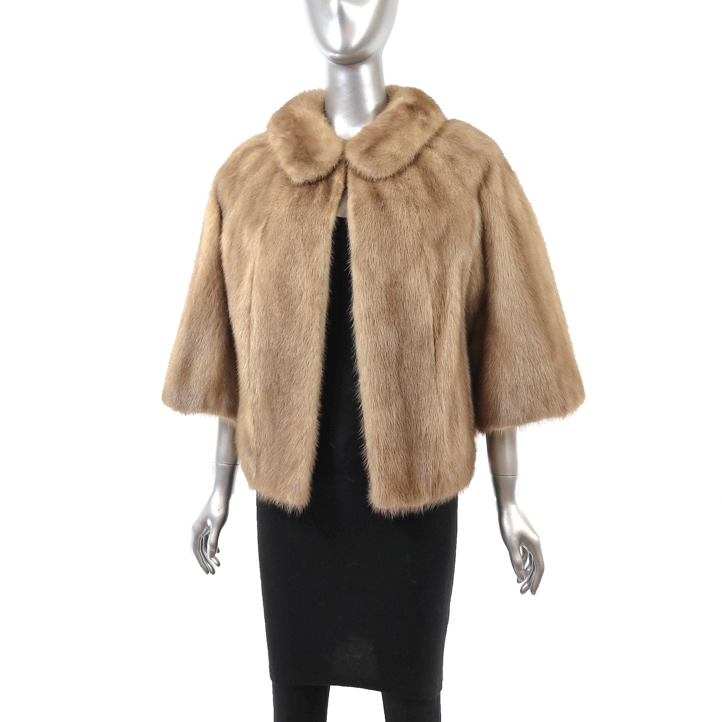 Light Brown Mink Jacket- Size M