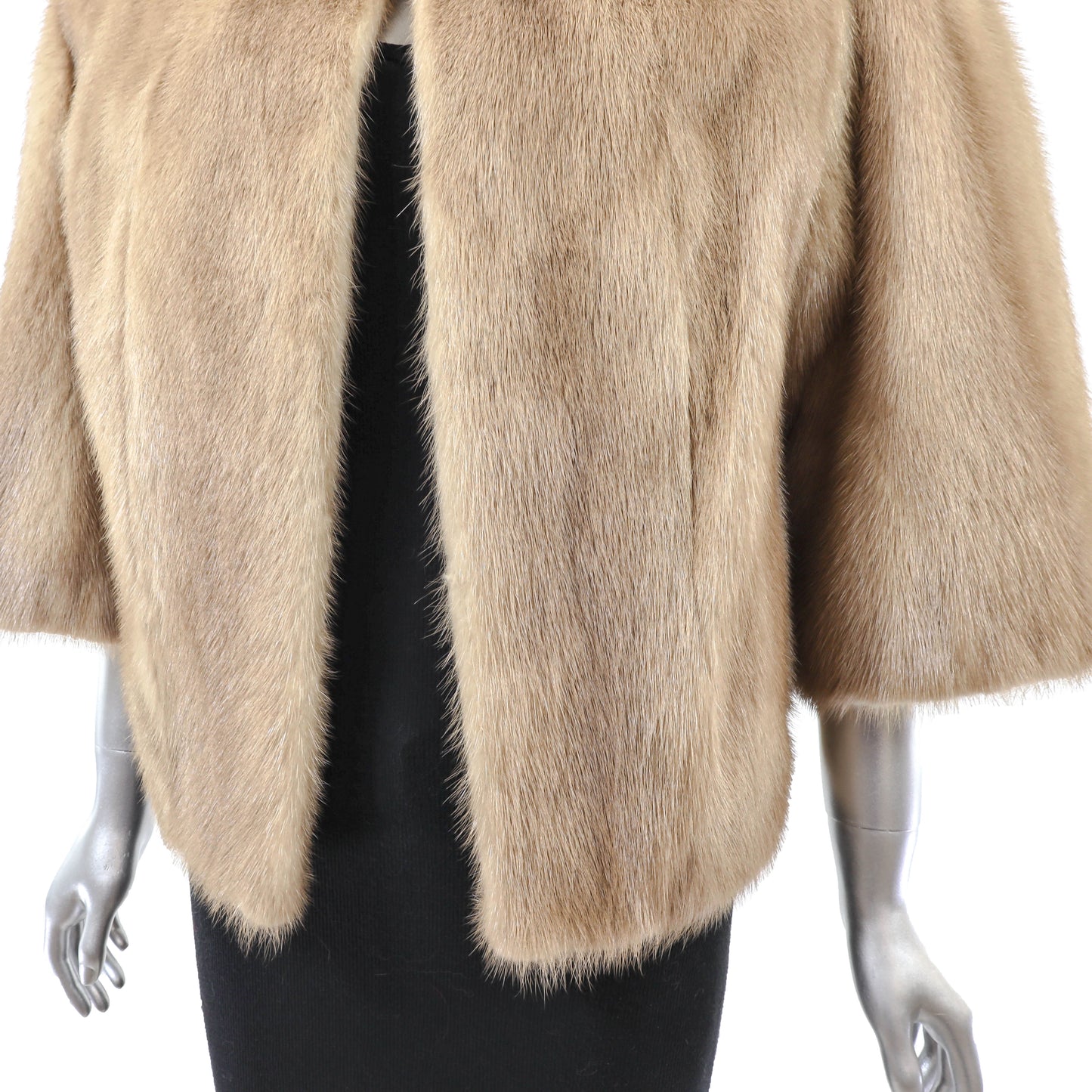 Light Brown Mink Jacket- Size M