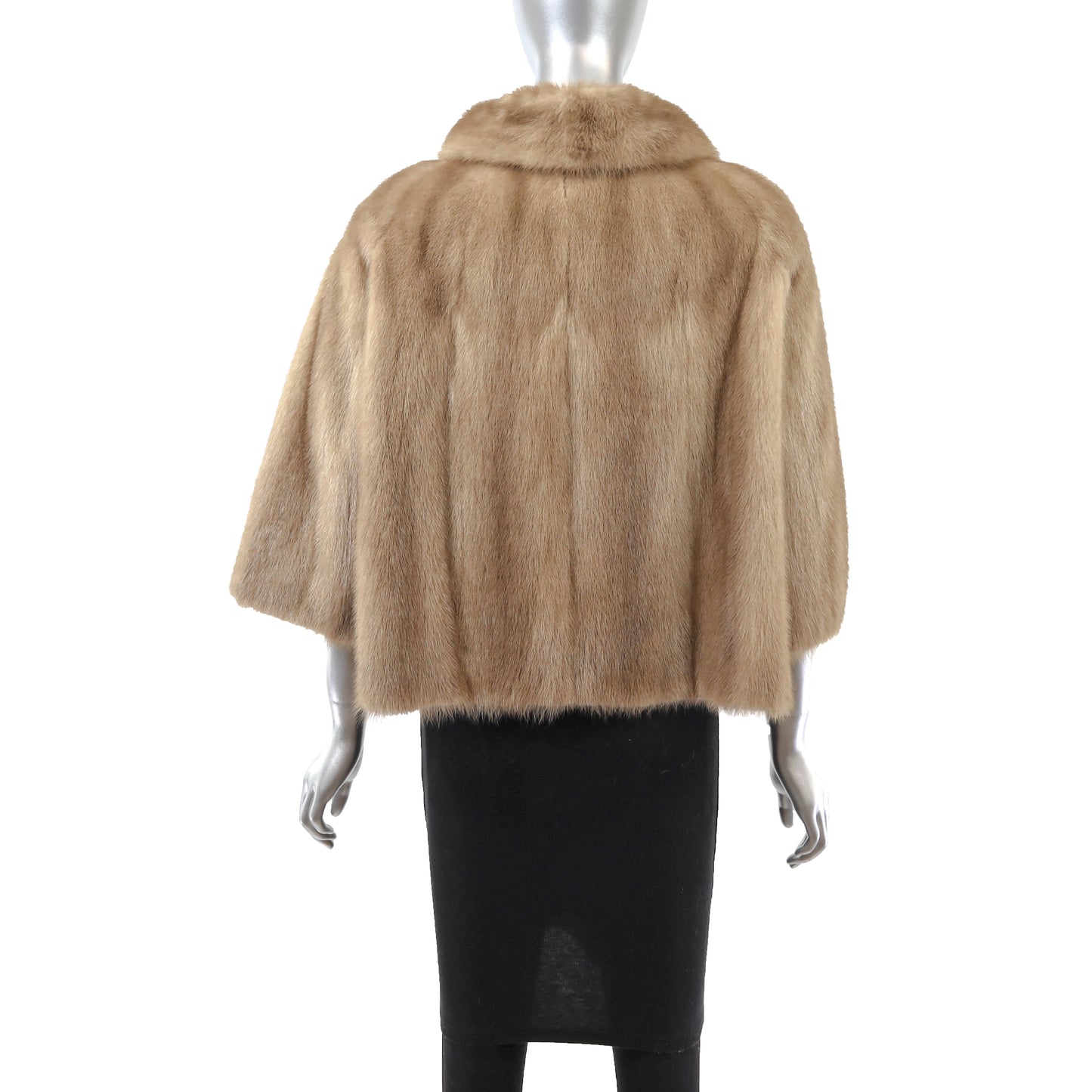 Light Brown Mink Jacket- Size M