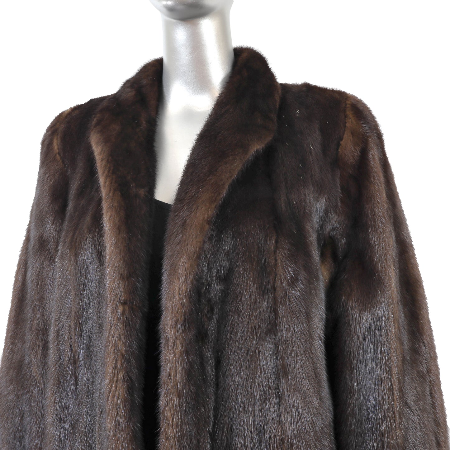 Brown Mink Jacket- Size M