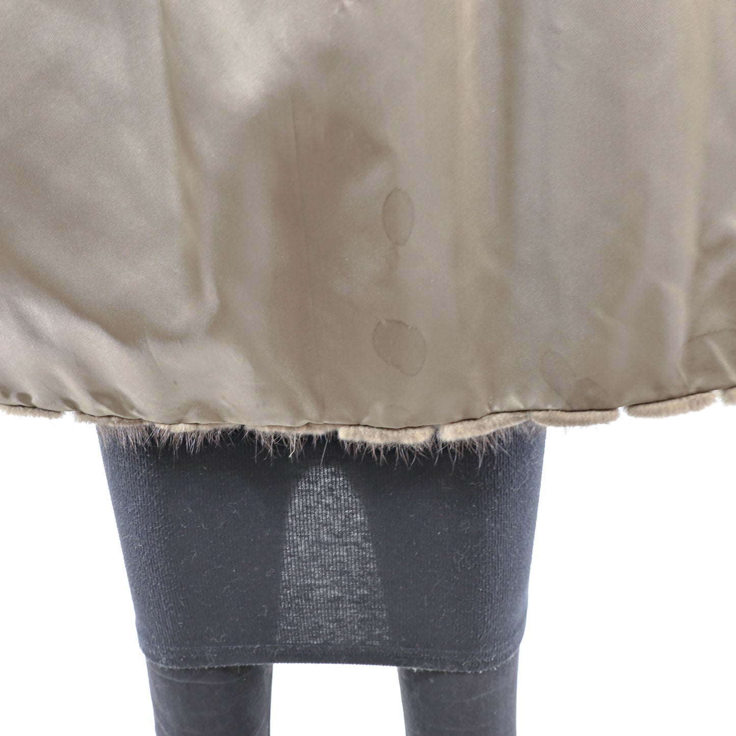 Brown Mink Jacket- Size XL