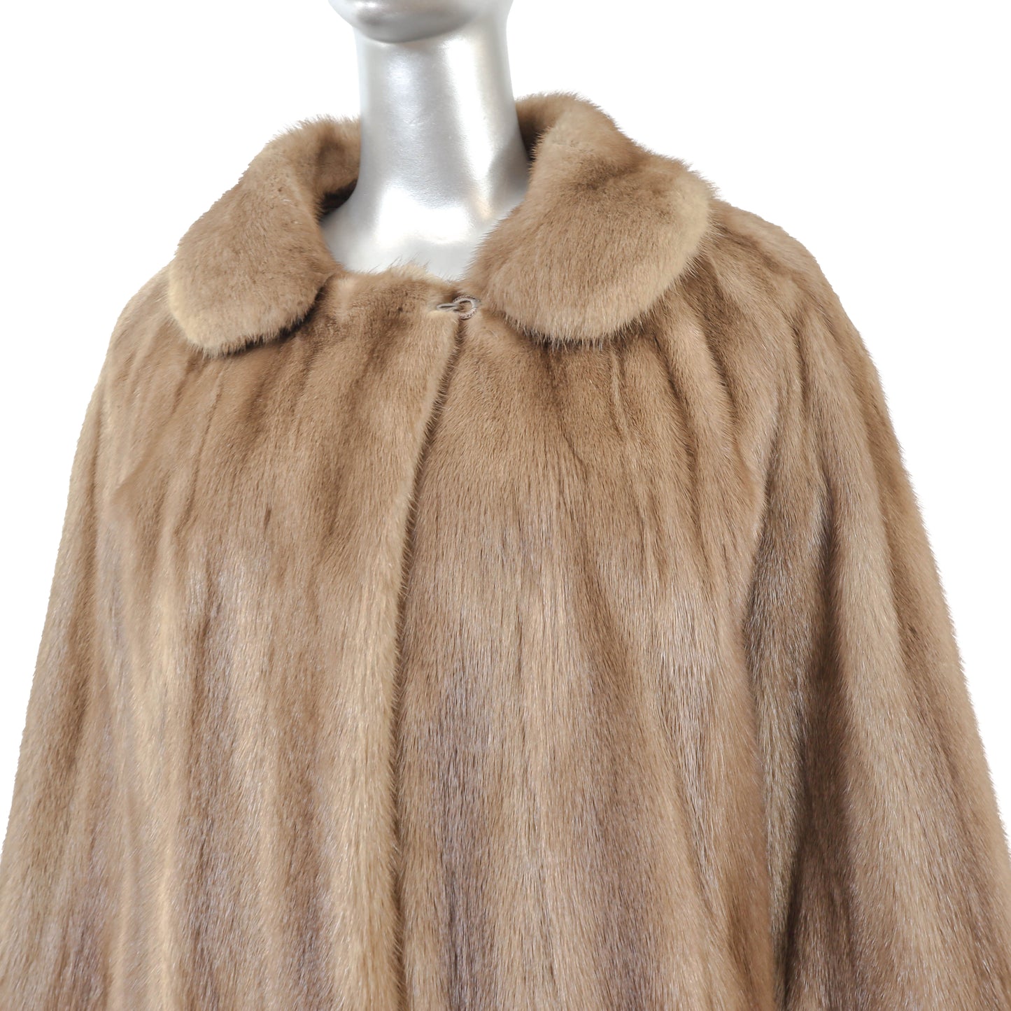 Light Brown Mink Jacket- Size L