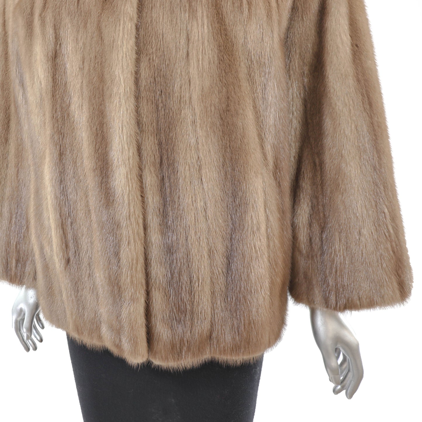 Light Brown Mink Jacket- Size L