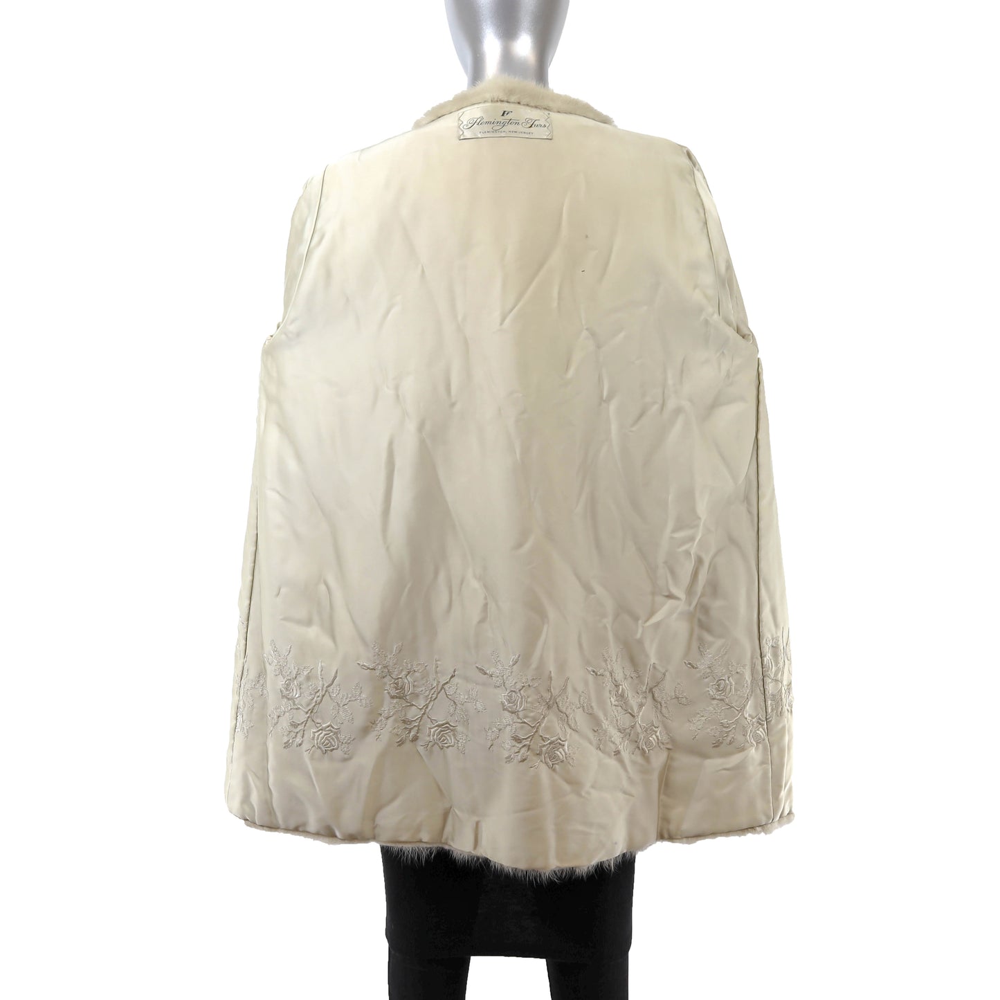 Beige Mink Jacket- Size L