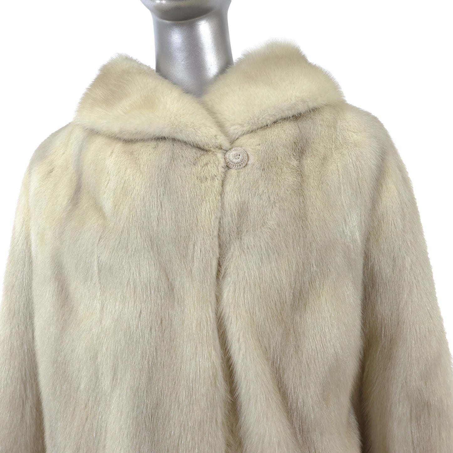 Beige Mink Jacket- Size L
