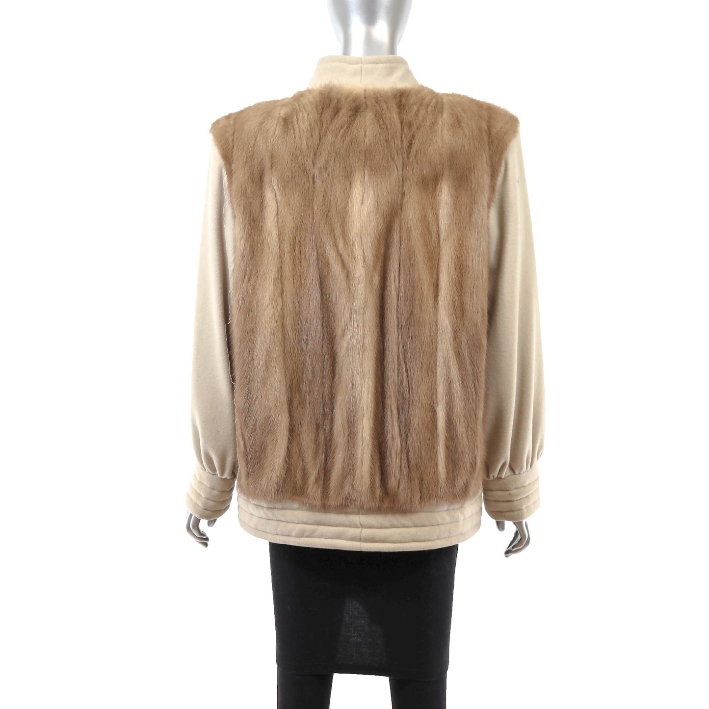 Pastel Mink and Wool Jacket- Size M