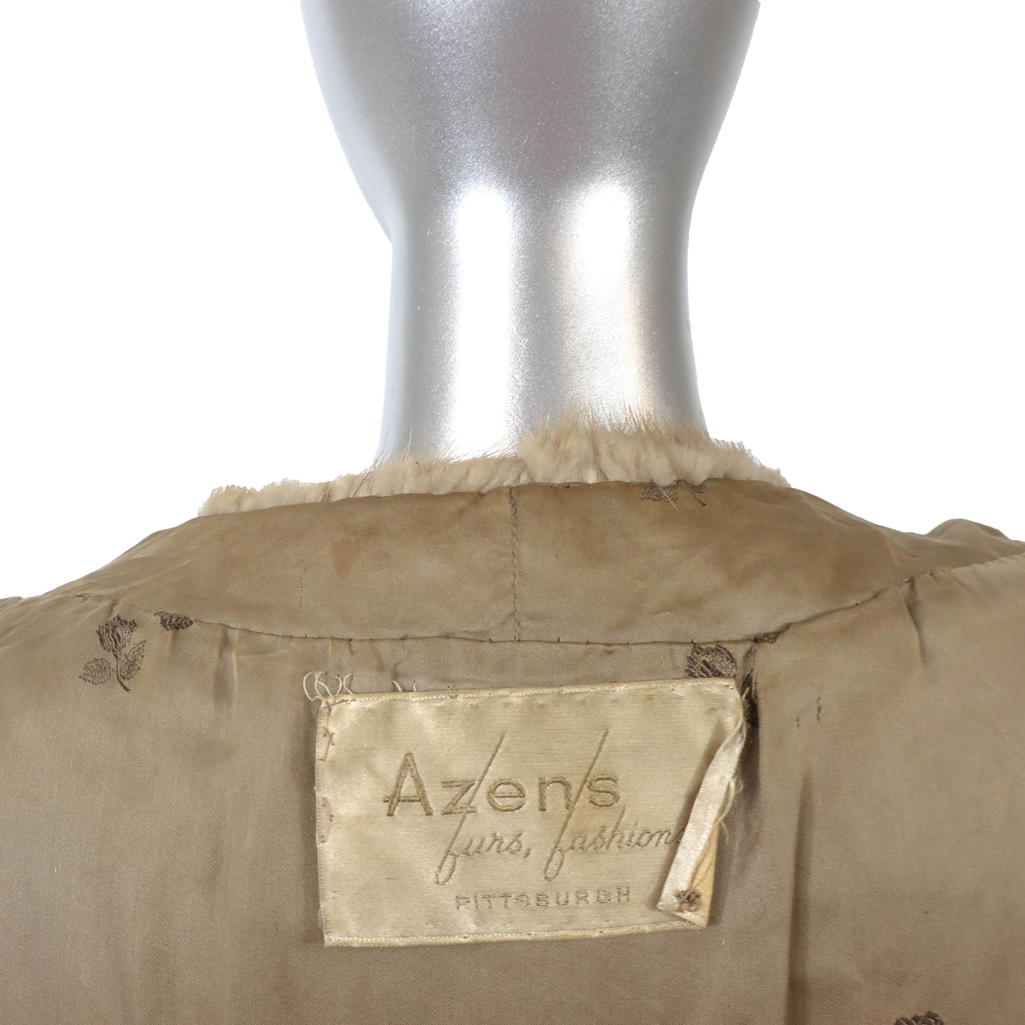 Light Brown Mink Jacket- Size M-L