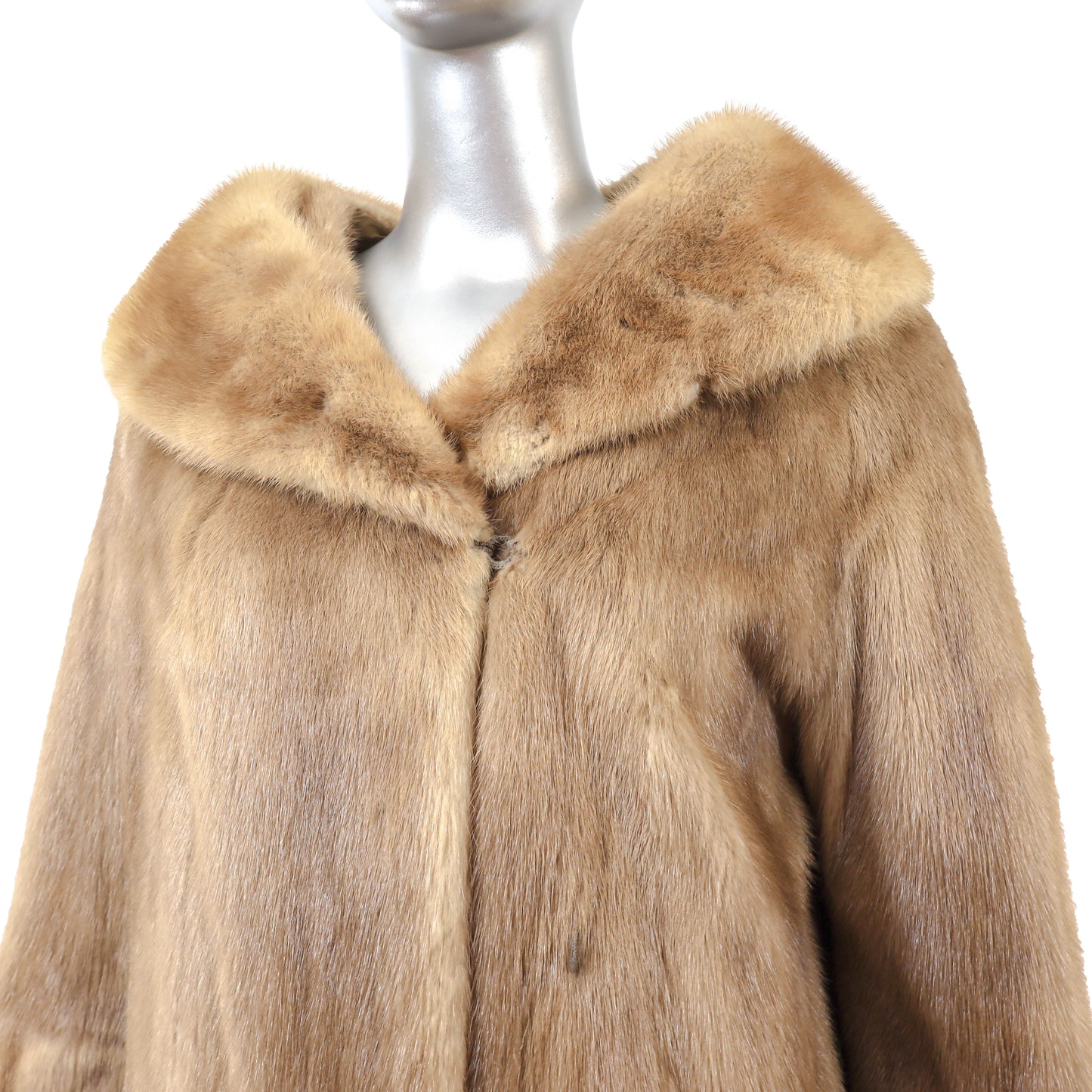 Light Brown Mink Jacket- Size M-L
