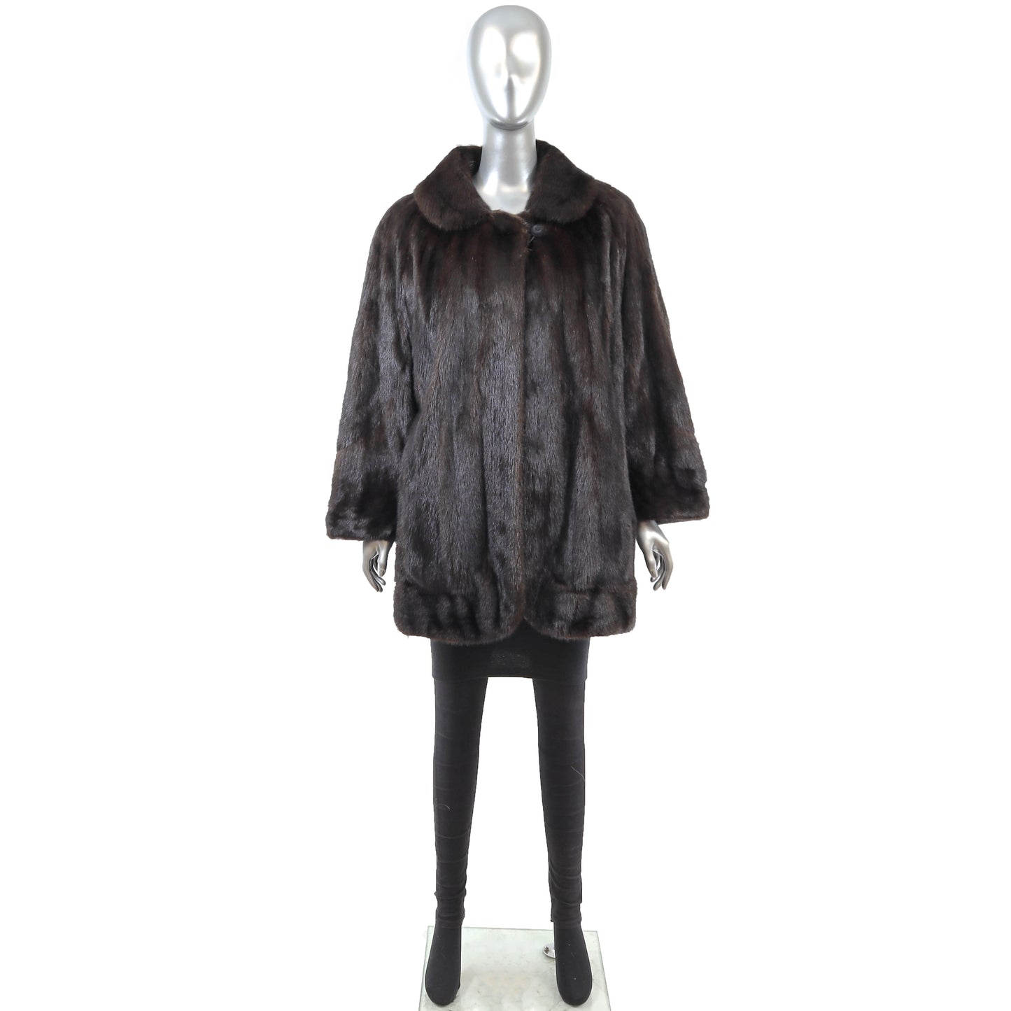 Dark Brown Mink Stroller- Size L
