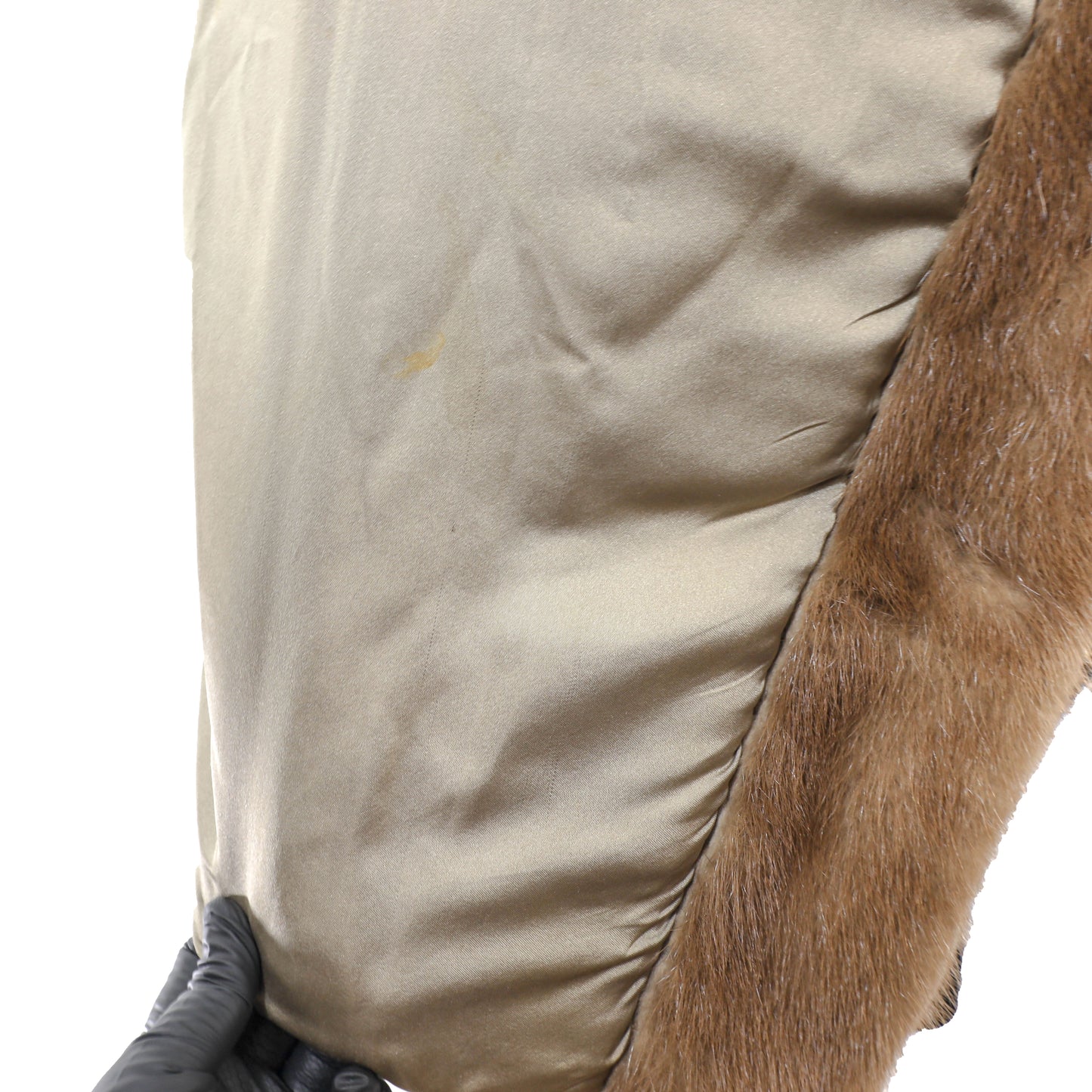 Light Brown Mink Jacket- Size L-XL