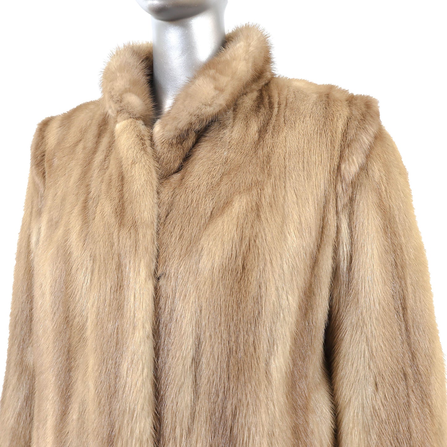 Light Brown Mink Jacket- Size M