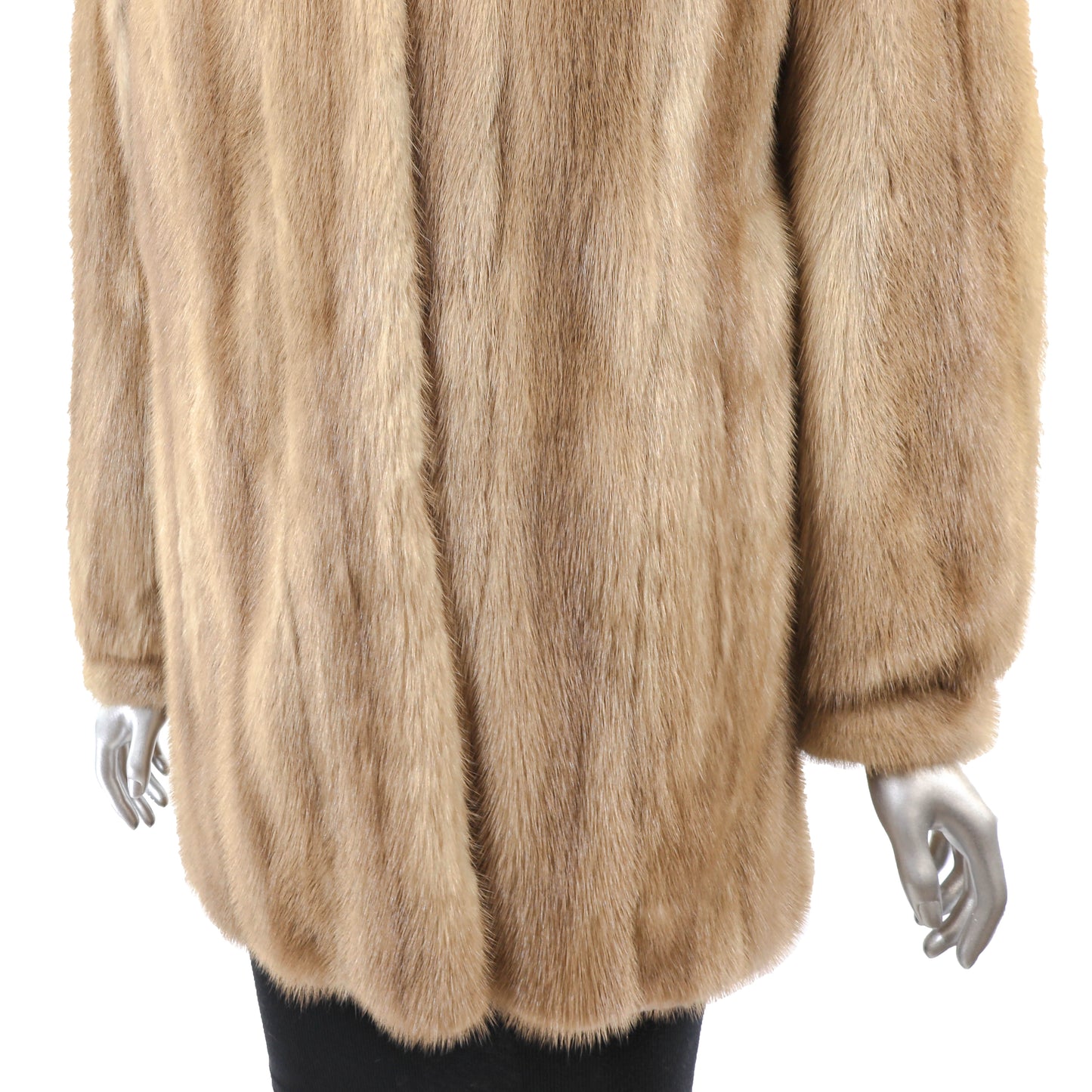 Light Brown Mink Jacket- Size M