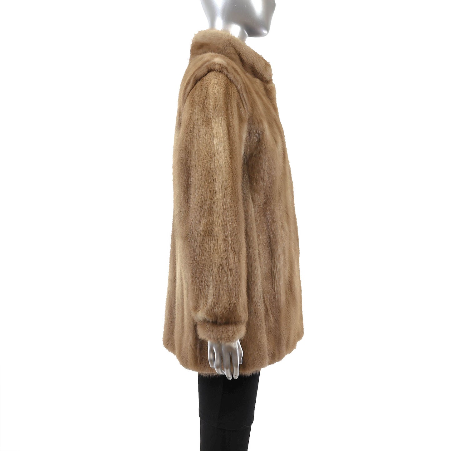 Light Brown Mink Jacket- Size M