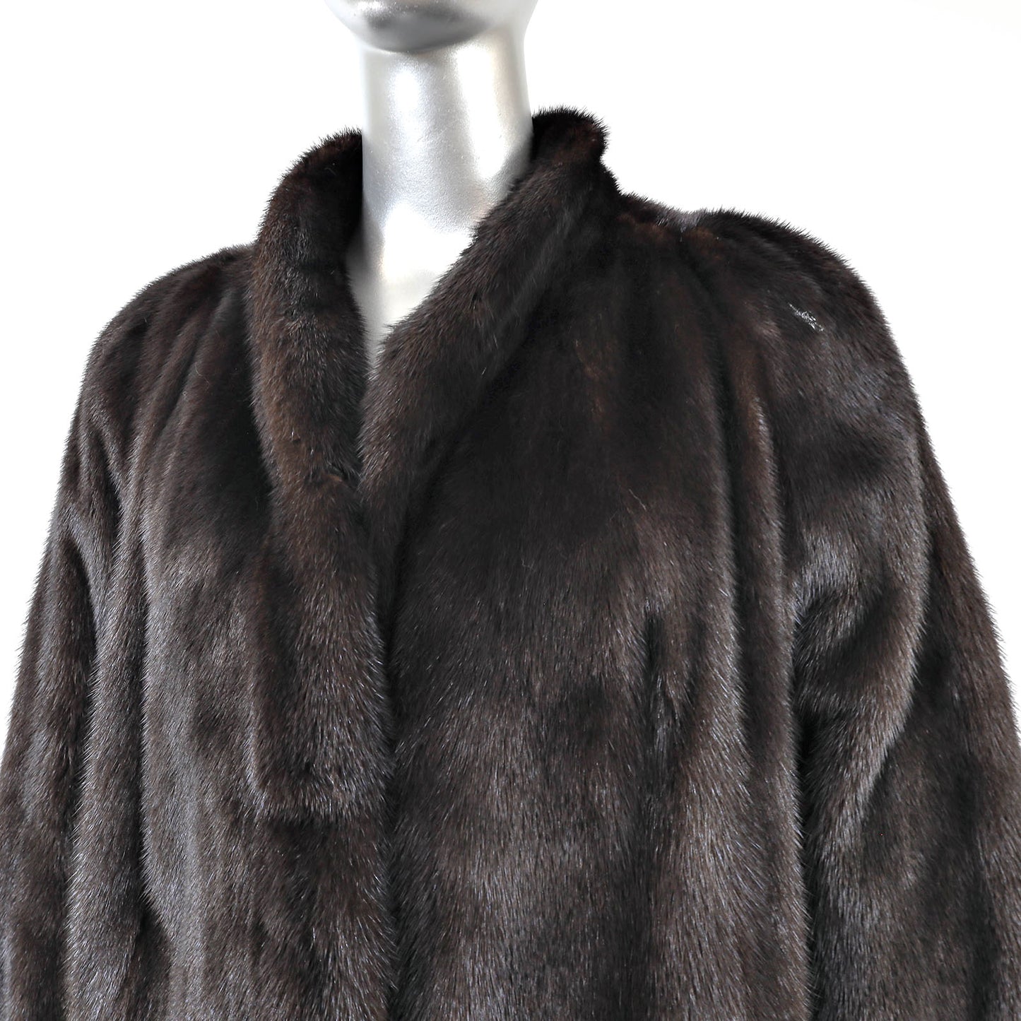 Black Mink Jacket- Size L