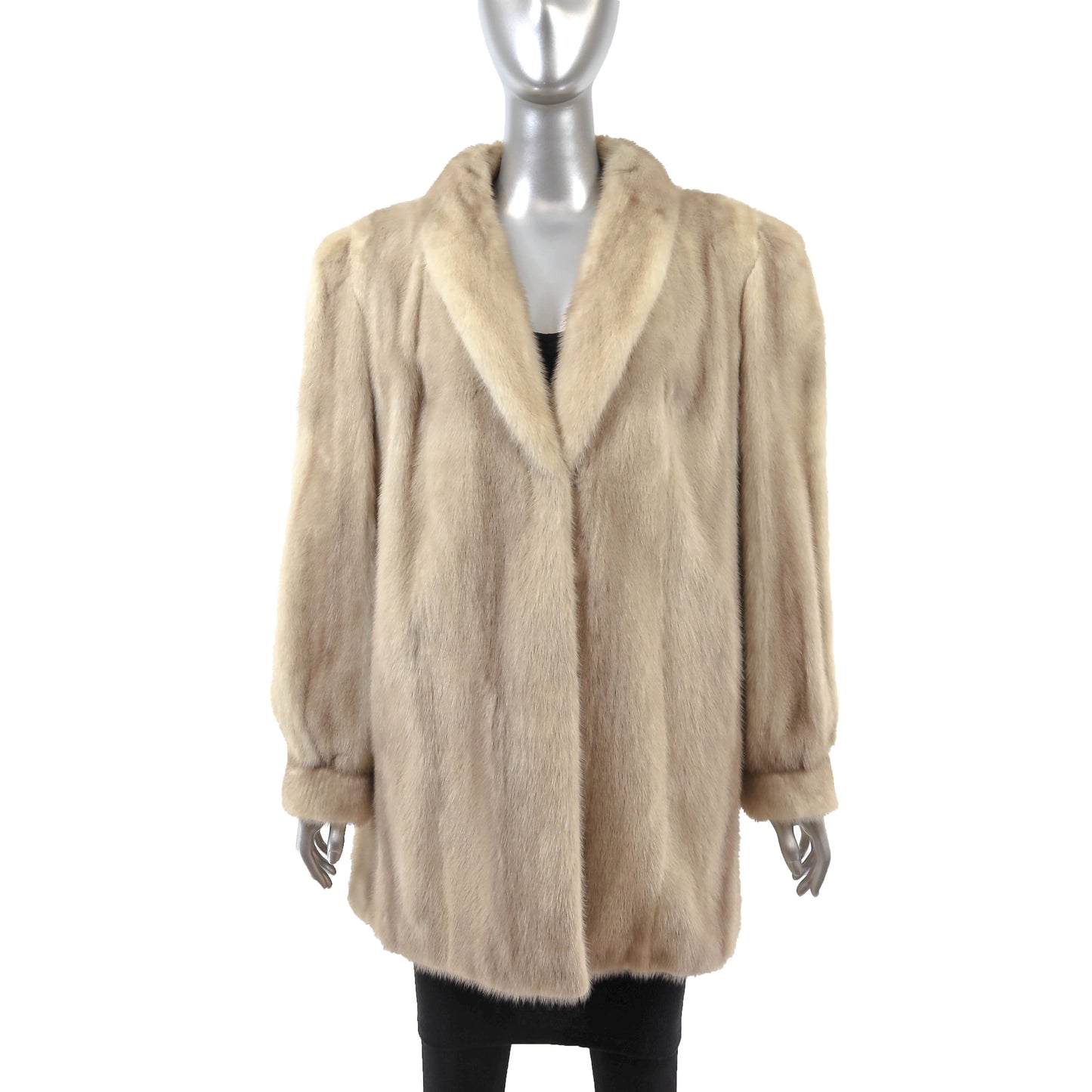 Pastel Mink Jacket- Size XL