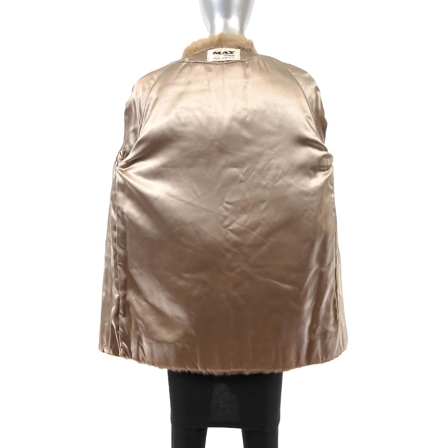 Light Brown Mink Jacket- Size L