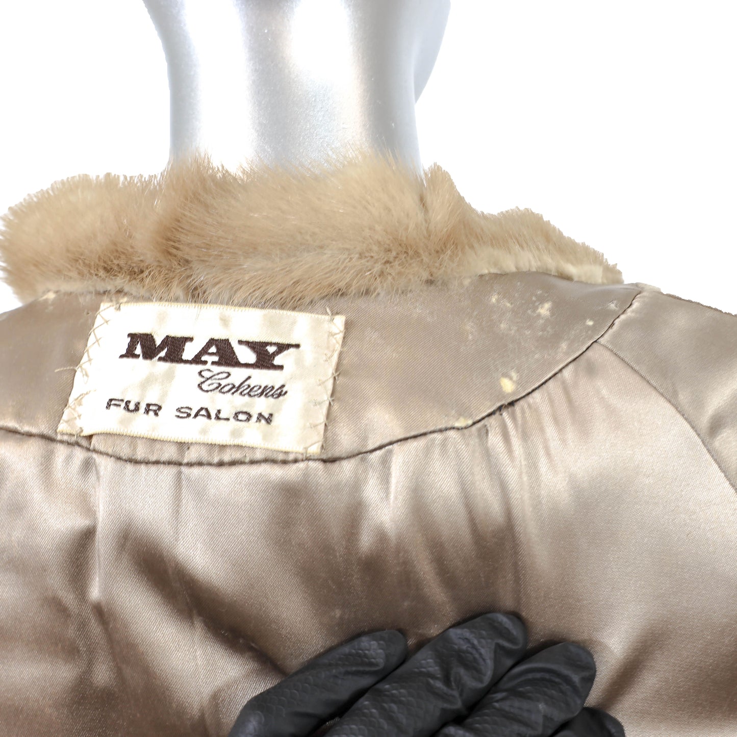 Light Brown Mink Jacket- Size L