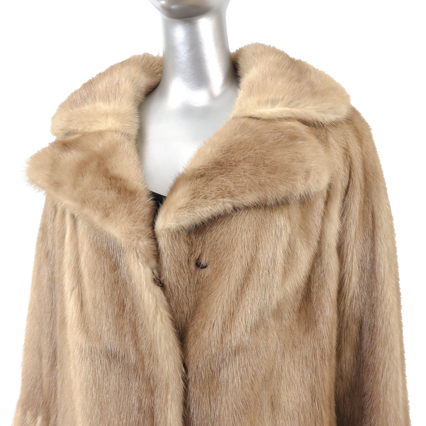 Light Brown Mink Jacket- Size L