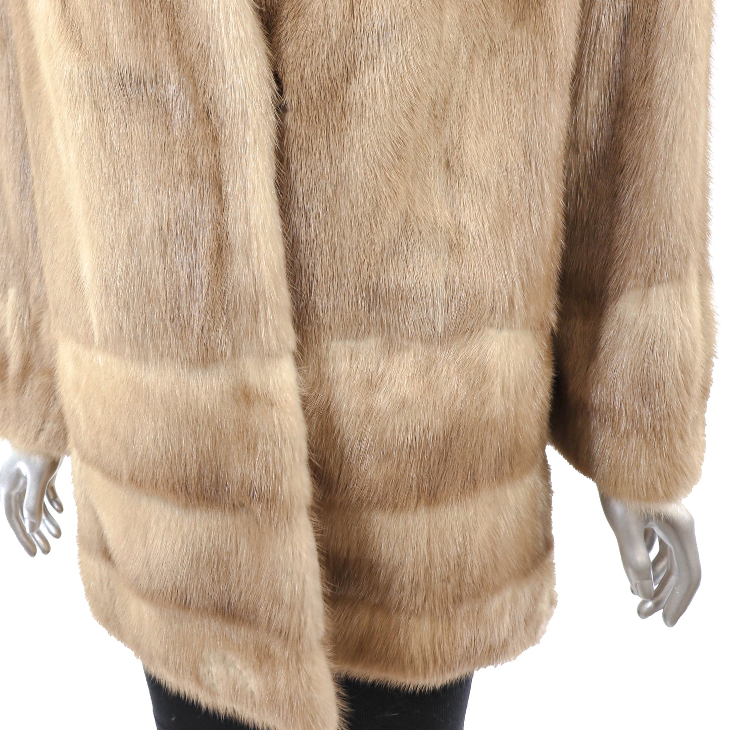 Light Brown Mink Jacket- Size L
