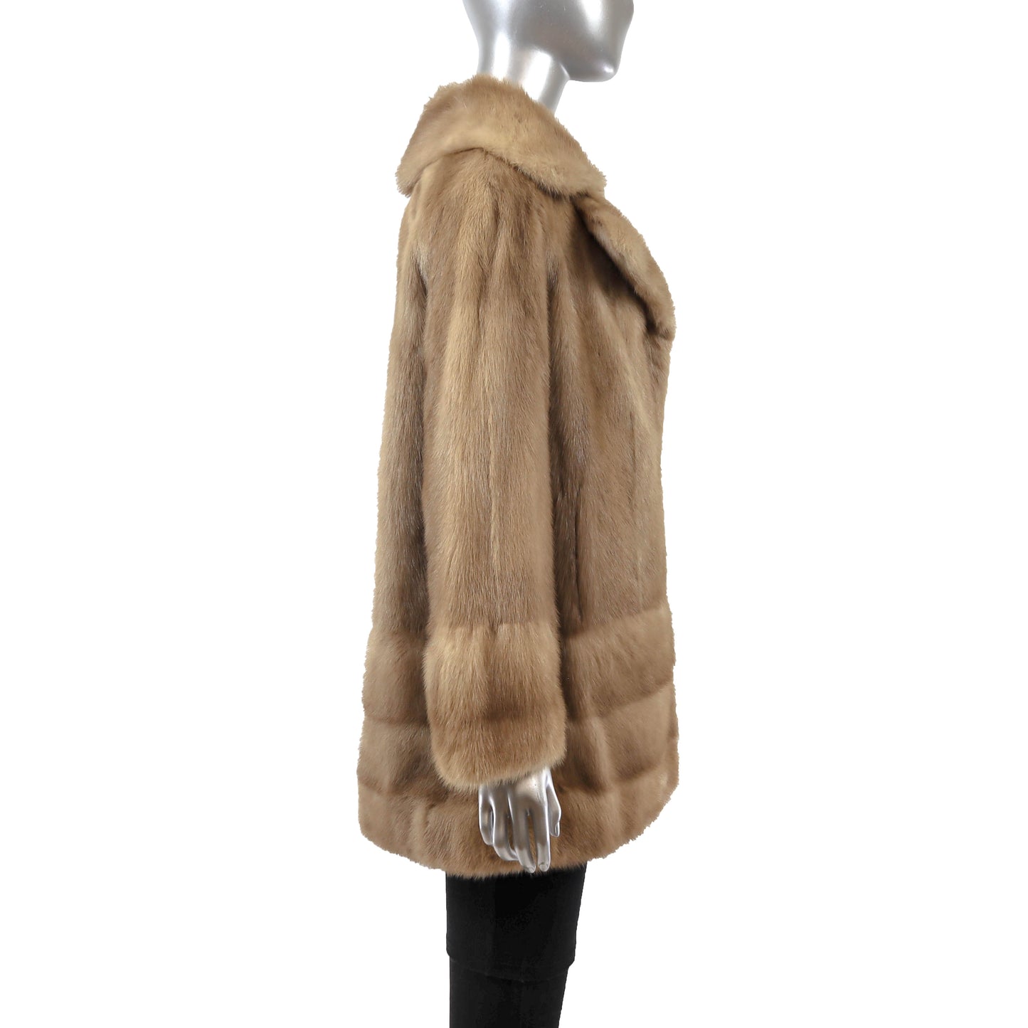 Light Brown Mink Jacket- Size L