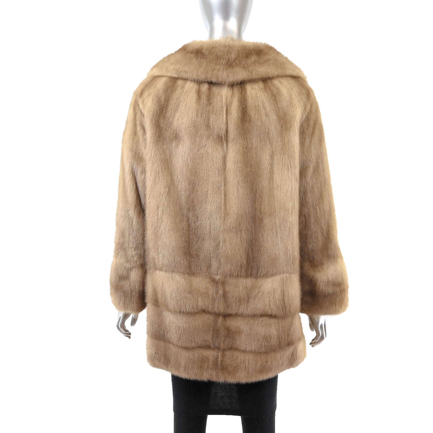 Light Brown Mink Jacket- Size L