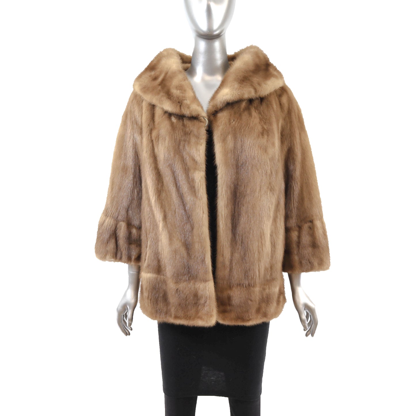 Light Brown Mink Jacket- Size M