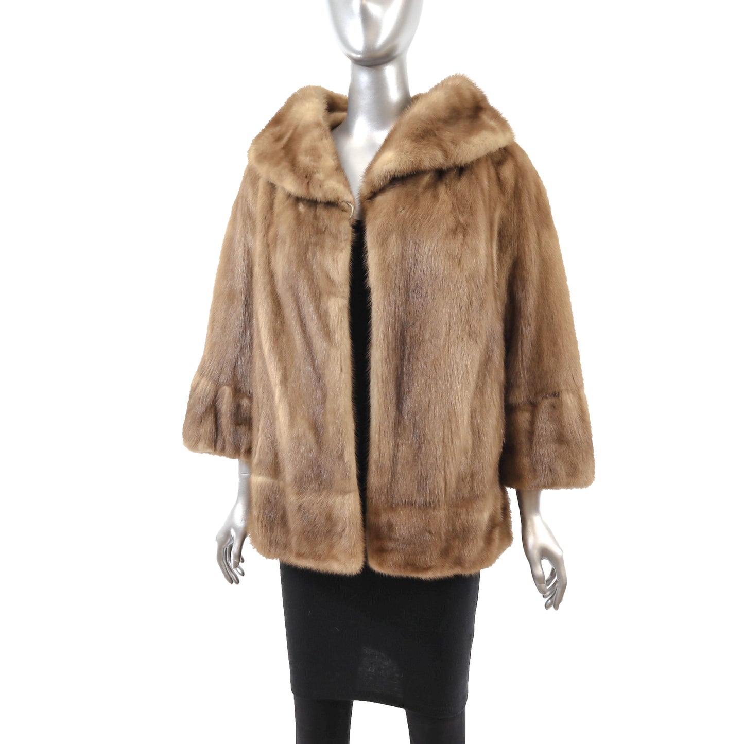 Light Brown Mink Jacket- Size M