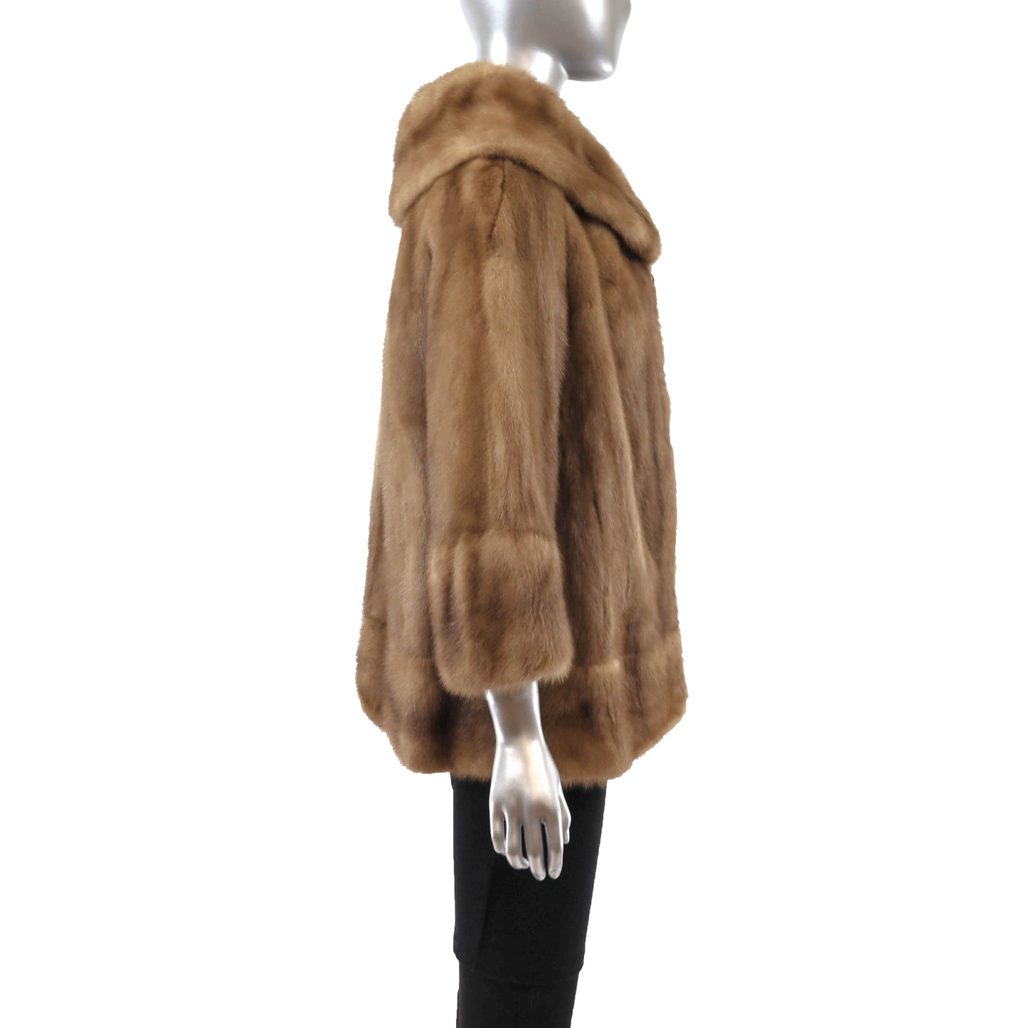 Light Brown Mink Jacket- Size M