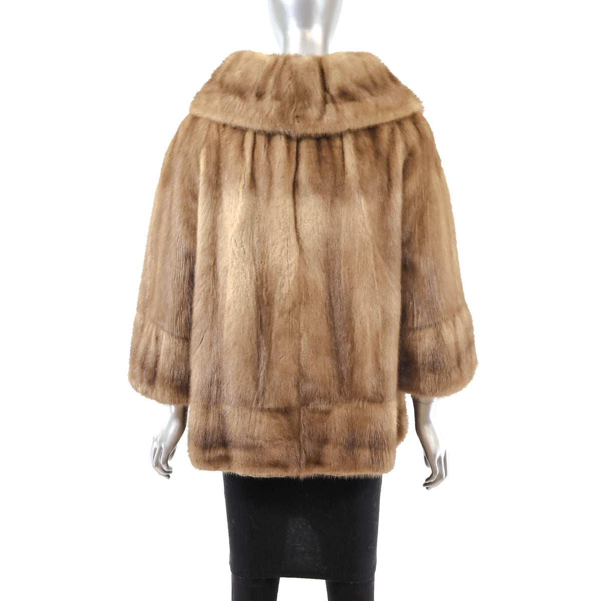 Light Brown Mink Jacket- Size M