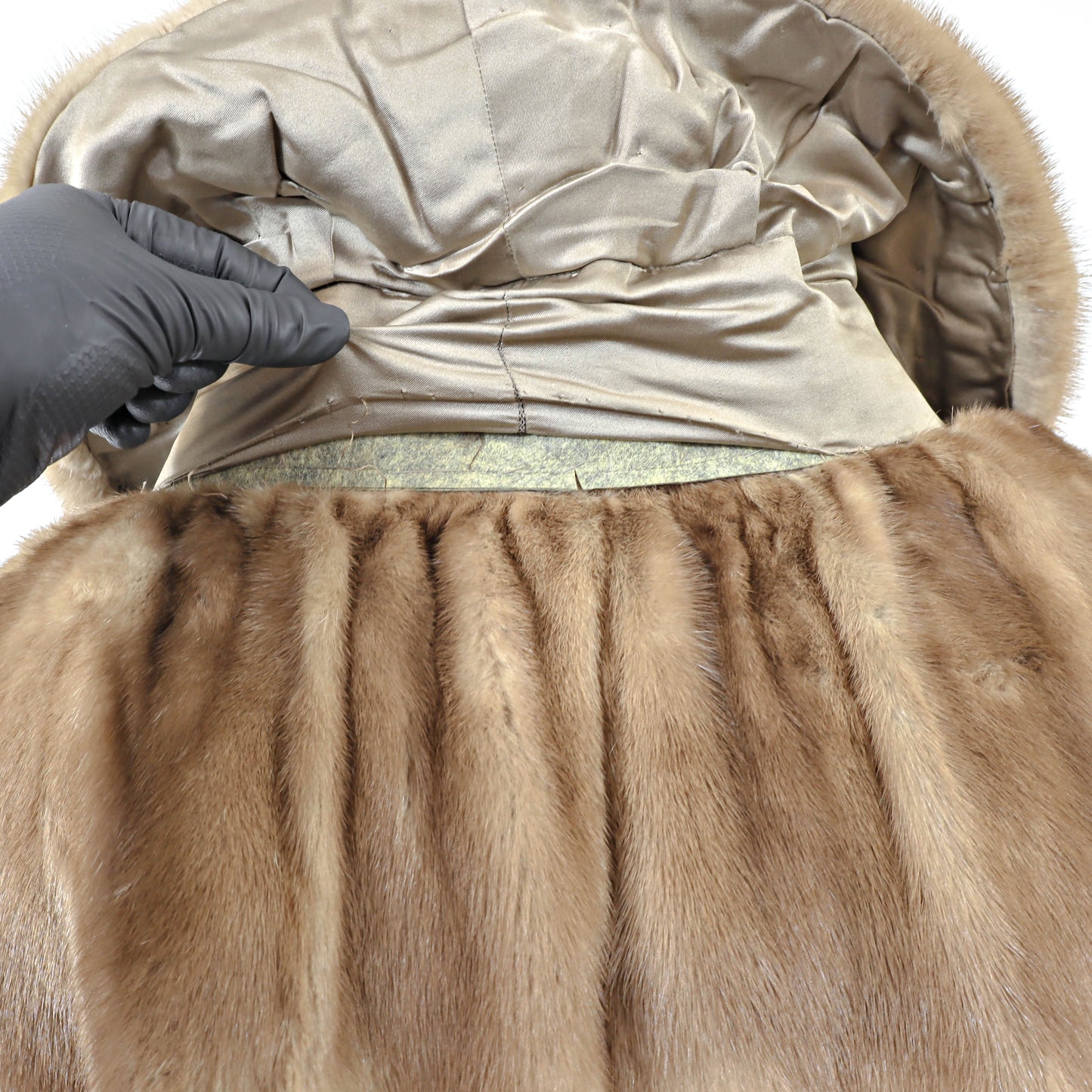 Light Brown Mink Jacket- Size M