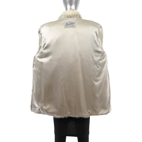 Azurine Mink Jacket- Size XL