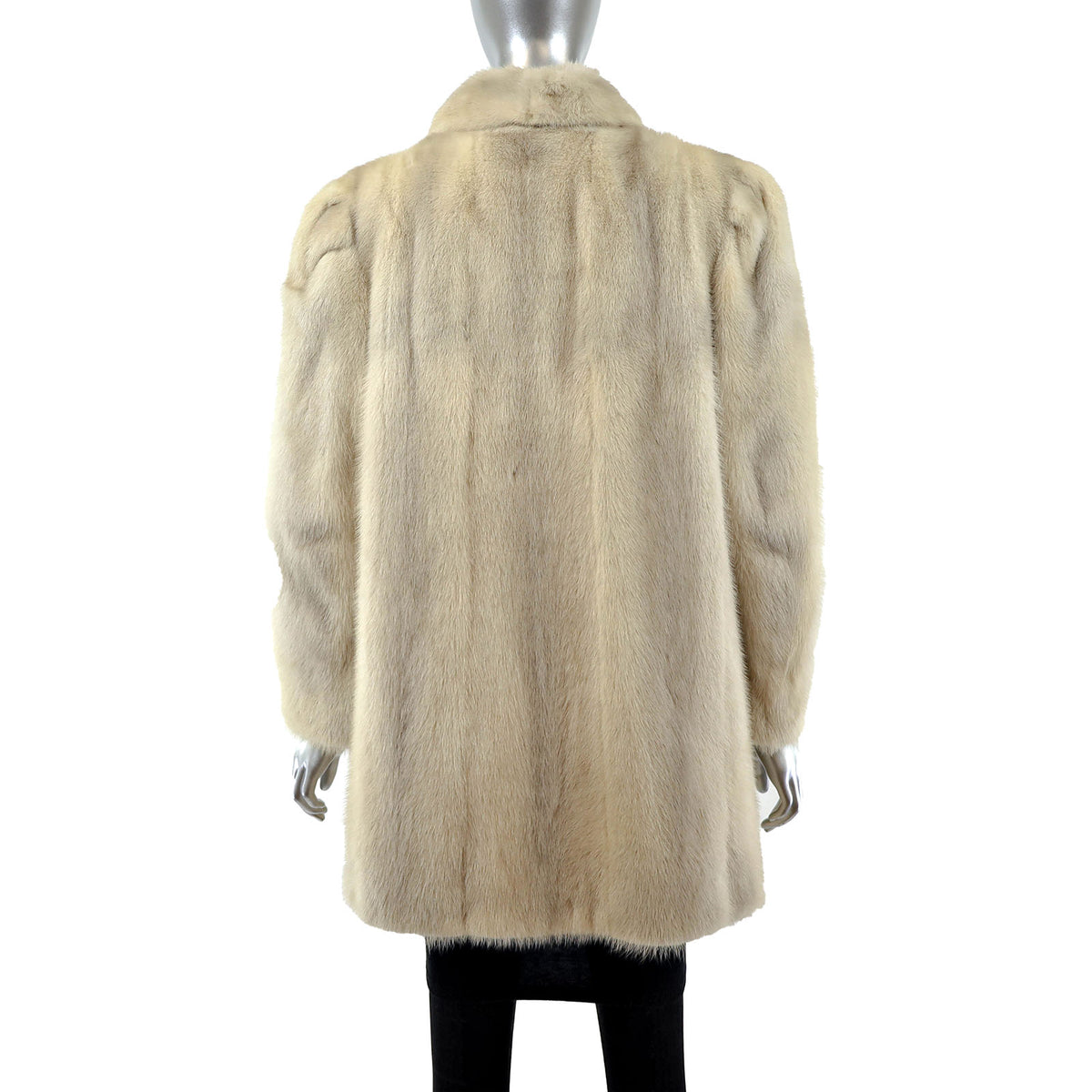 Ivory Mink Jacket- Size M