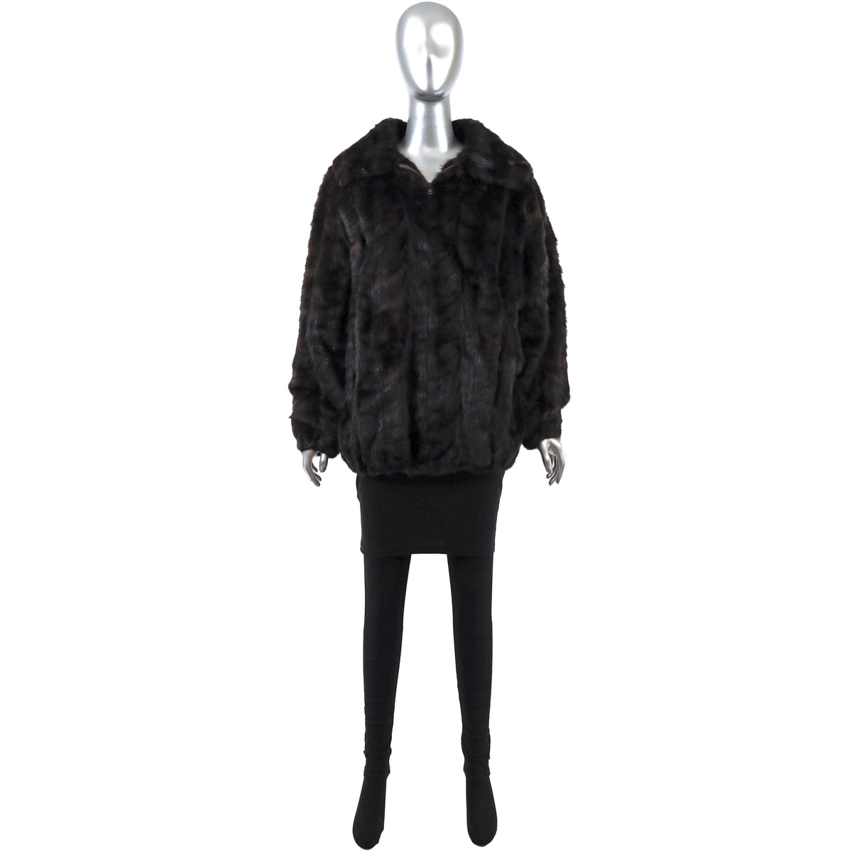 Section Mink Jacket- Size M-L