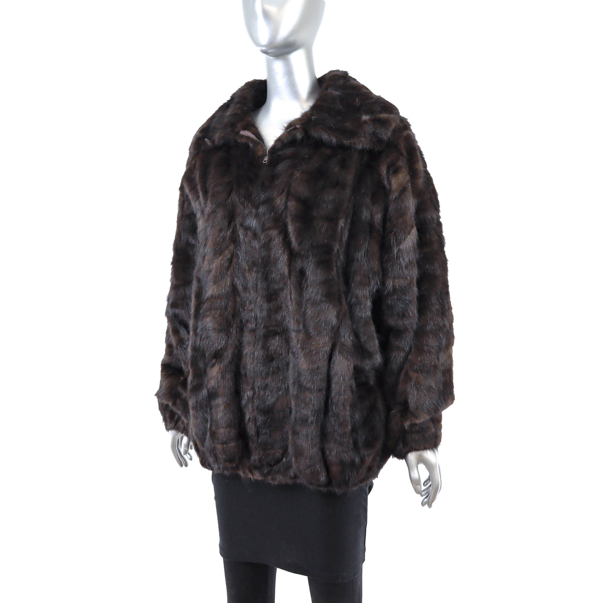 Section Mink Jacket- Size M-L
