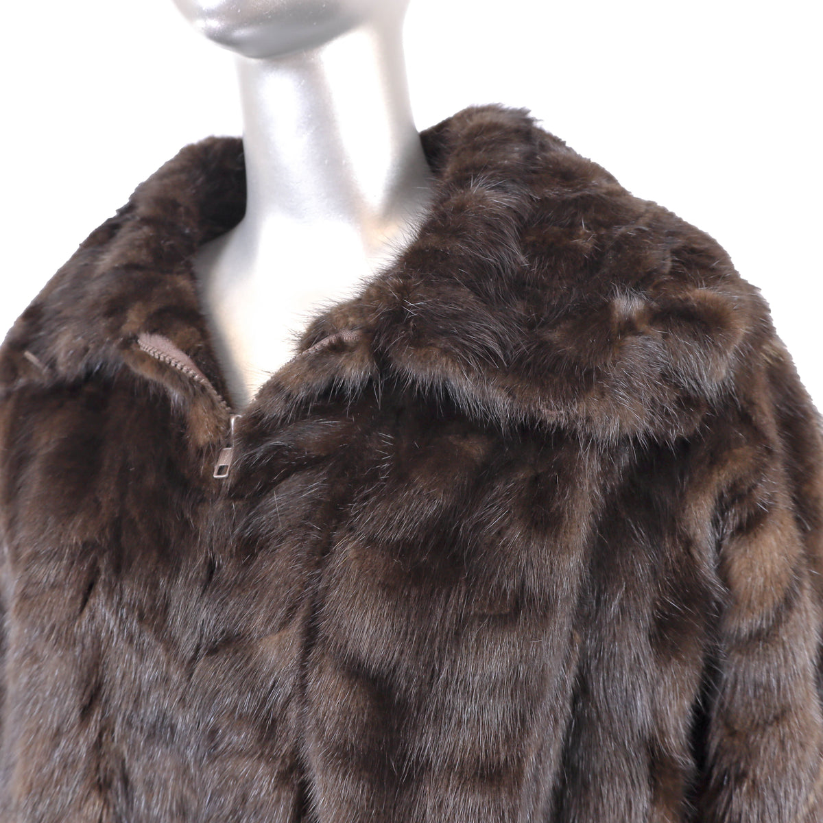 Section Mink Jacket- Size M-L