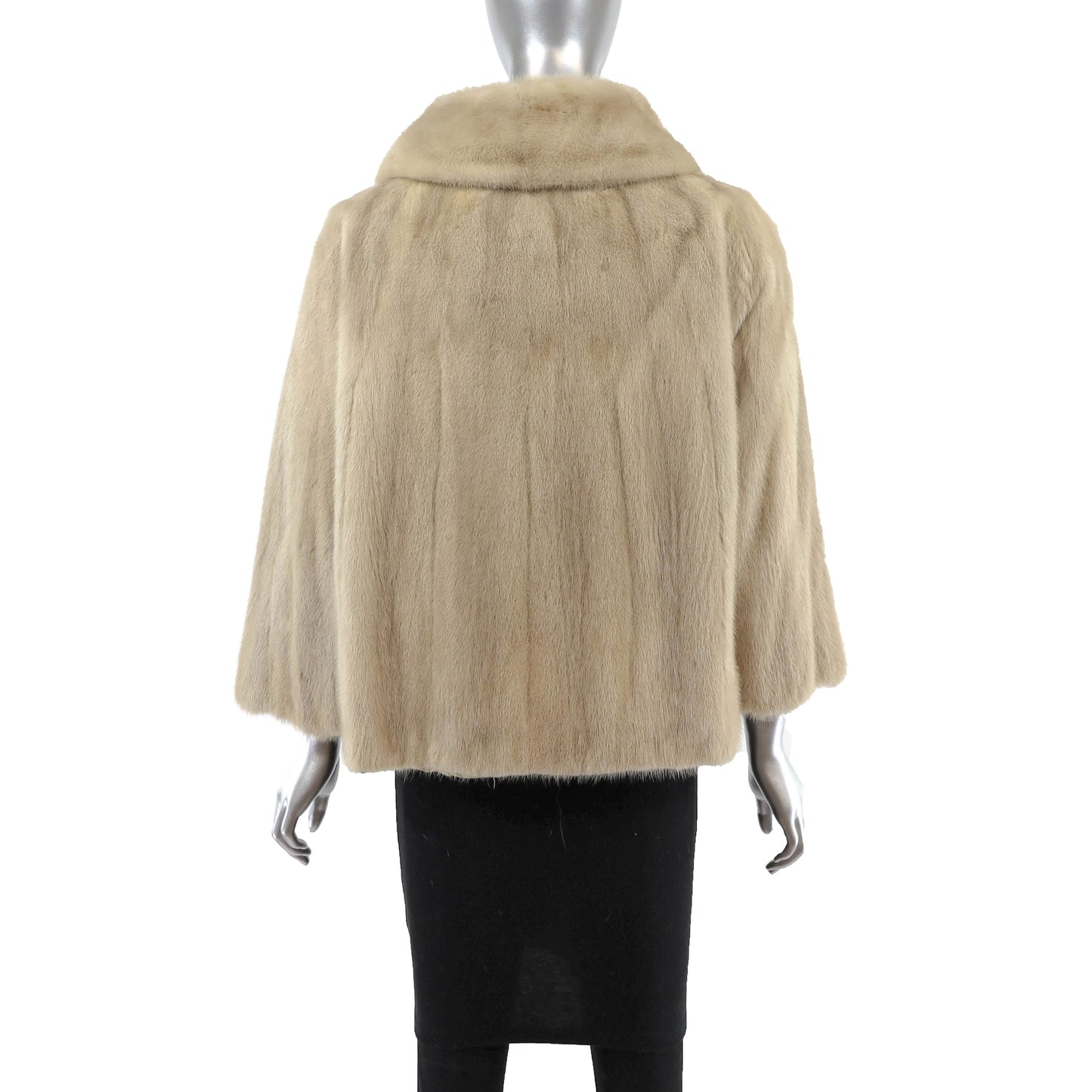 Tourmaline Mink Jacket- Size M